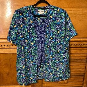 Joan Leslie Fish Blouse